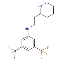 CAS:195371-86-9 | PC6726 | 3,5-Bis(trifluoromethyl)-N-[2-(piperidin-2-yl)ethyl]aniline