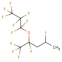 CAS: 243128-39-4 | PC6788G | 1,1,1,2-Tetrafluoro-2-(heptafluoropropoxy)-4-iodopentane