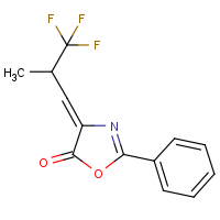 CAS:81619-00-3 | PC6798 | 2-Phenyl-4-[2-(trifluoromethyl)propylidene]-1,3-oxazol-5(4H)-one