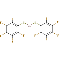 CAS: 18504-19-3 | PC6802 | Bis(pentafluorophenylthio) copper(II) salt