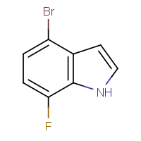CAS:883500-66-1 | PC6872 | 4-Bromo-7-fluoro-1H-indole