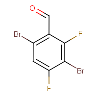 CAS:1160573-51-2 | PC6906 | 3,6-Dibromo-2,4-difluorobenzaldehyde