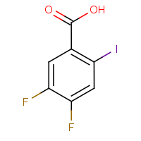CAS: 130137-05-2 | PC6916 | 4,5-Difluoro-2-iodobenzoic acid