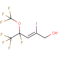 CAS:243139-57-3 | PC6931P | 4,5,5,5-Tetrafluoro-4-trifluoromethoxy-2-iodopent-2-en-1-ol