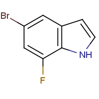 CAS:883500-73-0 | PC6967 | 5-Bromo-7-fluoro-1H-indole