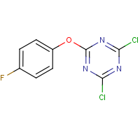 CAS: 112748-46-6 | PC7086 | 2,4-Dichloro-6-(4-fluorophenoxy)-1,3,5-triazine