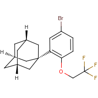 CAS:929000-50-0 | PC7133 | 1-[5-Bromo-2-(2,2,2-trifluoroethoxy)phenyl]adamantane
