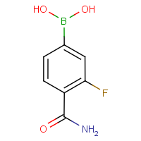 CAS: 874288-39-8 | PC7136 | 4-Carbamoyl-3-fluorobenzeneboronic acid