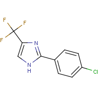 CAS:33469-15-7 | PC7158 | 2-(4-Chlorophenyl)-4-(trifluoromethyl)-1H-imidazole