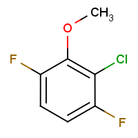 CAS:261762-37-2 | PC7205 | 2-Chloro-3,6-difluoroanisole
