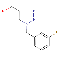 CAS: 952183-23-2 | PC7222 | 1-(3-Fluorobenzyl)-4-(hydroxymethyl)-1H-1,2,3-triazole