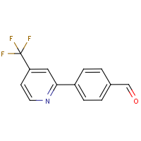 CAS: 952182-74-0 | PC7226 | 4-[4-(Trifluoromethyl)pyridin-2-yl]benzaldehyde