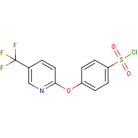 CAS: 874838-96-7 | PC7227 | 4-{[5-(Trifluoromethyl)pyridin-2-yl]oxy}benzenesulphonyl chloride