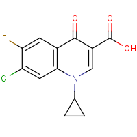 CAS:86393-33-1 | PC7236 | 7-Chloro-1-cyclopropyl-1,4-dihydro-6-fluoro-4-oxoquinoline-3-carboxylic acid