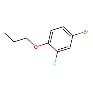 CAS: 127326-77-6 | PC7244 | 4-Bromo-2-fluoro-1-propoxybenzene