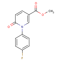 CAS: 929000-81-7 | PC7268 | Methyl 1,6-dihydro-1-(4-fluorophenyl)-6-oxopyridine-3-carboxylate