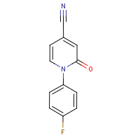 CAS: 929000-78-2 | PC7273 | 1,2-Dihydro-1-(4-fluorophenyl)-2-oxopyridine-4-carbonitrile
