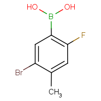 CAS: 957061-14-2 | PC7275 | 5-Bromo-2-fluoro-4-methylbenzeneboronic acid