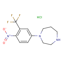 CAS:1185298-60-5 | PC7328 | 1-[4-Nitro-3-(trifluoromethyl)phenyl]homopiperazine hydrochloride