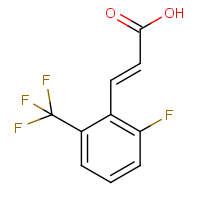CAS: 243459-92-9 | PC7335 | 2-Fluoro-6-(trifluoromethyl)cinnamic acid