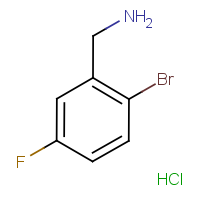 CAS: 202865-67-6 | PC7384 | 2-Bromo-5-fluorobenzylamine hydrochloride