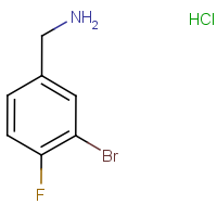CAS:202865-68-7 | PC7387 | 3-Bromo-4-fluorobenzylamine hydrochloride