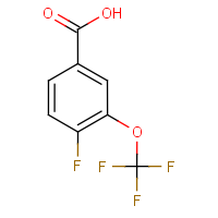 CAS:886496-49-7 | PC7418 | 4-Fluoro-3-(trifluoromethoxy)benzoic acid