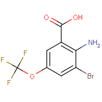 CAS: 874774-41-1 | PC7419 | 2-Amino-3-bromo-5-(trifluoromethoxy)benzoic acid