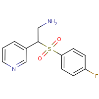 CAS: 927989-97-7 | PC7429 | 3-{2-Amino-1-[(4-fluorophenyl)sulphonyl]ethyl}pyridine