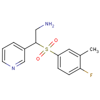 CAS:927995-65-1 | PC7432 | 3-{2-Amino-1-[(4-fluoro-3-methylphenyl)sulphonyl]ethyl}pyridine