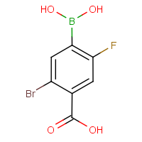 CAS: 957034-89-8 | PC7452 | 5-Bromo-4-carboxy-2-fluorobenzeneboronic acid