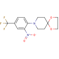CAS:942474-81-9 | PC7459 | 8-[2-Nitro-4-(trifluoromethyl)phenyl]-1,4-dioxa-8-azaspiro[4.5]decane