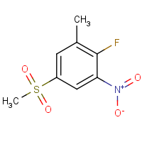 CAS: 1000339-67-2 | PC7476 | 2-Fluoro-5-(methylsulphonyl)-3-nitrotoluene