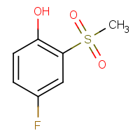 CAS:1000339-69-4 | PC7482 | 4-Fluoro-2-(methylsulphonyl)phenol