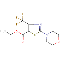 CAS:338392-97-5 | PC7485 | Ethyl 2-(morpholin-4-yl)-4-(trifluoromethyl)-1,3-thiazole-5-carboxylate