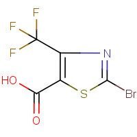 CAS:162651-07-2 | PC7487 | 2-Bromo-4-(trifluoromethyl)-1,3-thiazole-5-carboxylic acid