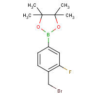 CAS:1150271-74-1 | PC7518 | 4-(Bromomethyl)-3-fluorobenzeneboronic acid, pinacol ester
