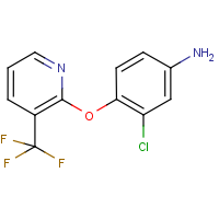 CAS:1099669-15-4 | PC7547 | 3-Chloro-4-{[3-(trifluoromethyl)pyridin-2-yl]oxy}aniline