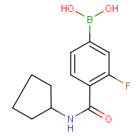 CAS: 957034-70-7 | PC7573 | 4-(Cyclopentylcarbamoyl)-3-fluorobenzeneboronic acid