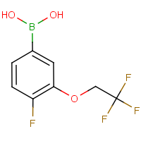 CAS:957034-62-7 | PC7577 | 4-Fluoro-3-(2,2,2-trifluoroethoxy)benzeneboronic acid
