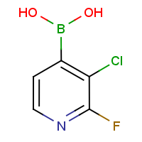 CAS: 1217500-55-4 | PC7583 | 3-Chloro-2-fluoropyridine-4-boronic acid