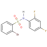 CAS:941294-30-0 | PC7584 | 2-Bromo-N-(2,4-difluorophenyl)benzenesulphonamide