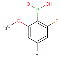 CAS:957035-32-4 | PC7585 | 4-Bromo-2-fluoro-6-methoxybenzeneboronic acid
