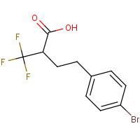 CAS:932710-61-7 | PC7595 | 4-(4-Bromophenyl)-2-(trifluoromethyl)butanoic acid
