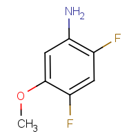 CAS: 98446-51-6 | PC7611 | 2,4-Difluoro-5-methoxyaniline