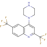 CAS: 401567-74-6 | PC7615 | 1-[2,6-Bis(trifluoromethyl)quinol-4-yl]piperazine