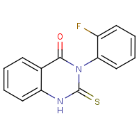 CAS:23892-21-9 | PC7637 | 3-(2-Fluorophenyl)-2-thioxo-2,3-dihydro-1H-quinazolin-4-one