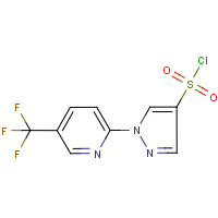 CAS: 1006441-36-6 | PC7666 | 1-[5-(Trifluoromethyl)pyridin-2-yl]-1H-pyrazole-4-sulphonyl chloride