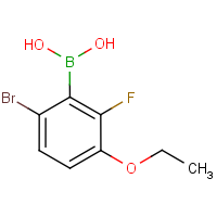 CAS:871126-14-6 | PC7702 | 6-Bromo-3-ethoxy-2-fluorobenzeneboronic acid