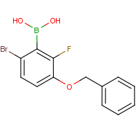 CAS:957035-10-8 | PC7705 | 3-(Benzyloxy)-6-bromo-2-fluorobenzeneboronic acid